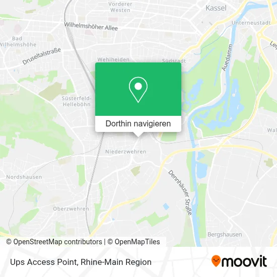 Ups Access Point Karte