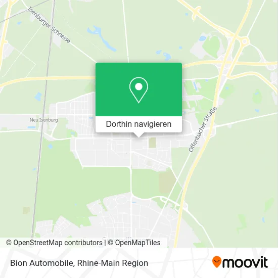 Bion Automobile Karte
