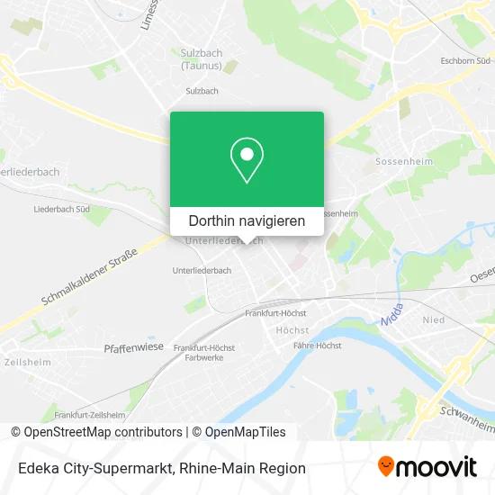 Edeka City-Supermarkt Karte