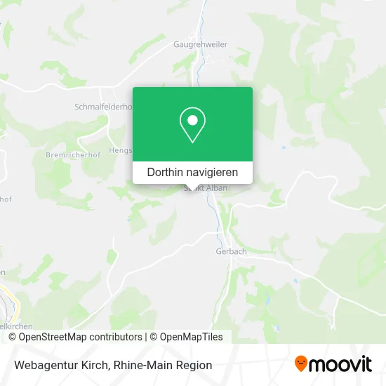 Webagentur Kirch Karte