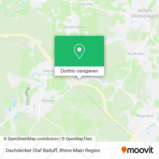 Dachdecker Olaf Balluff Karte