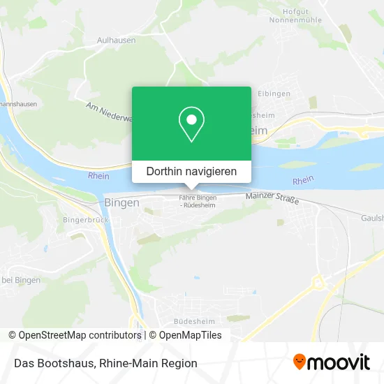 Das Bootshaus Karte