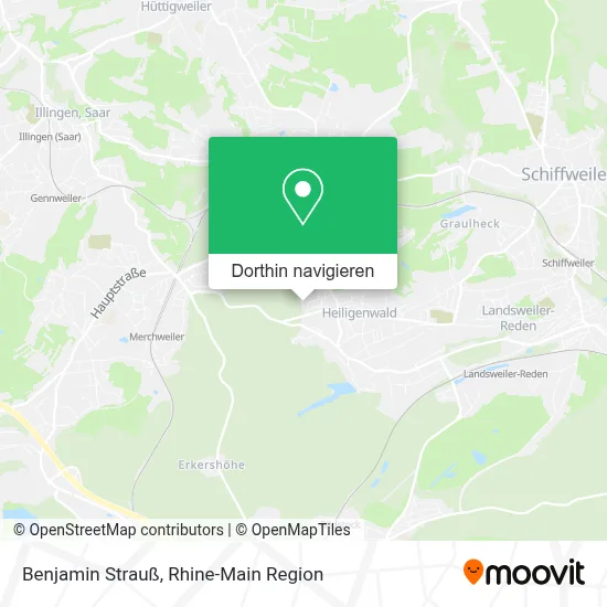 Benjamin Strauß Karte
