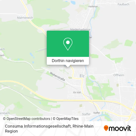 Consuma Informationsgesellschaft Karte