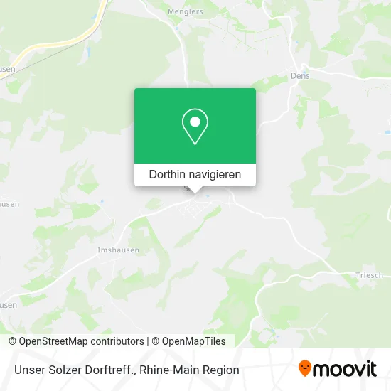 Unser Solzer Dorftreff. Karte