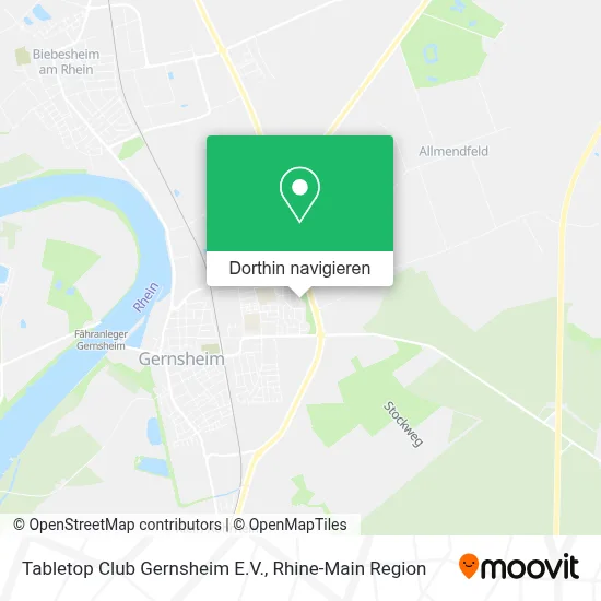Tabletop Club Gernsheim E.V. Karte