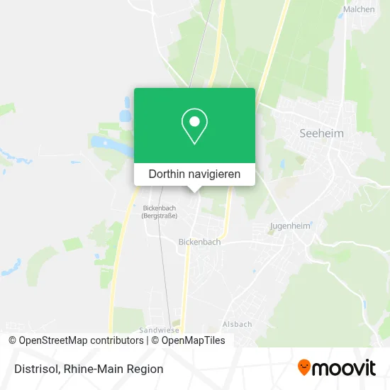 Distrisol Karte