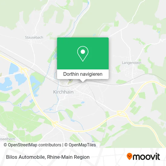Bilos Automobile Karte
