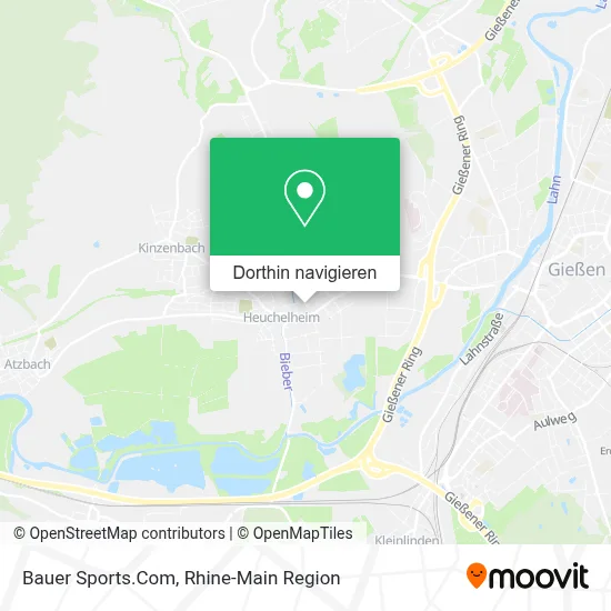 Bauer Sports.Com Karte