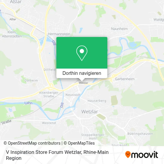 V Inspiration Store Forum Wetzlar Karte