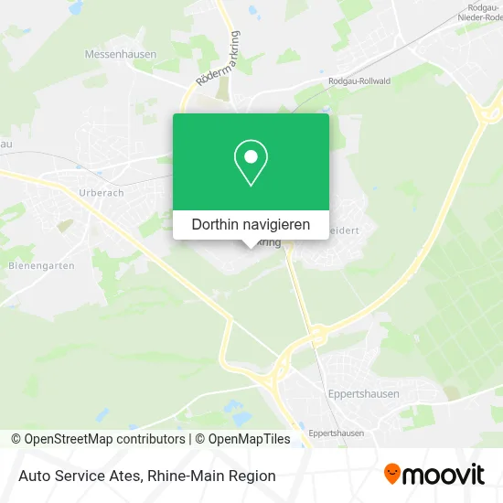 Auto Service Ates Karte
