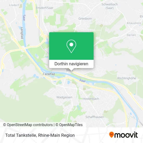 Total Tankstelle Karte