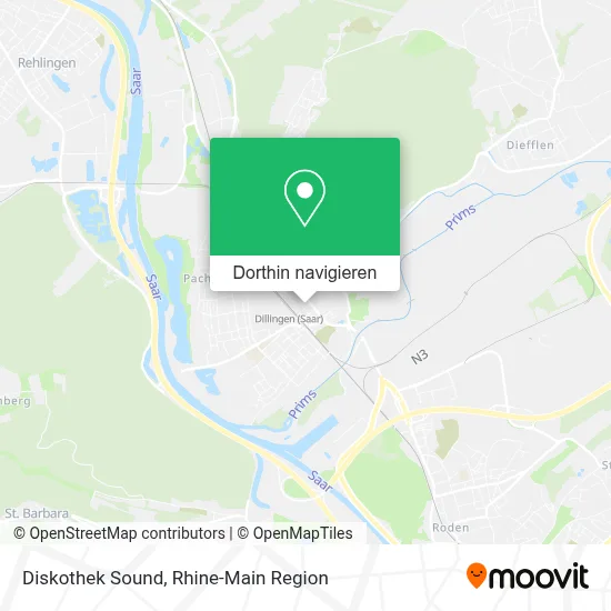 Diskothek Sound Karte