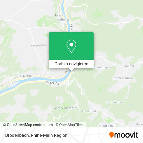Brodenbach Karte