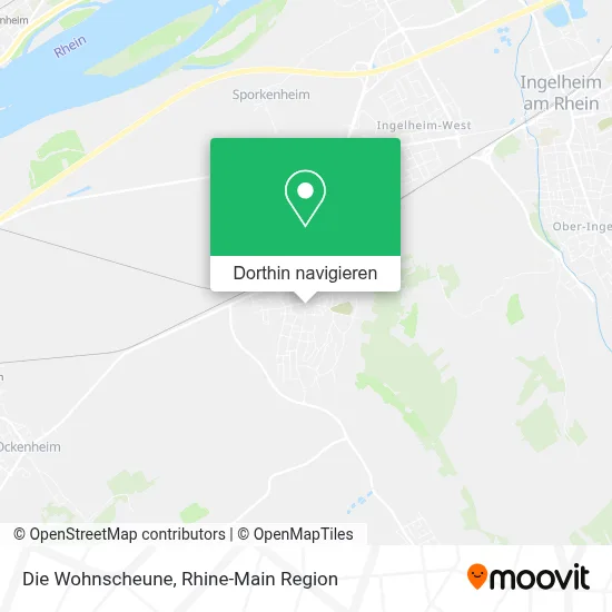 Die Wohnscheune Karte