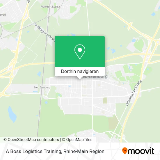 A Boss Logistics Training Karte