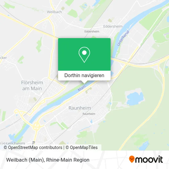 Weilbach (Main) Karte
