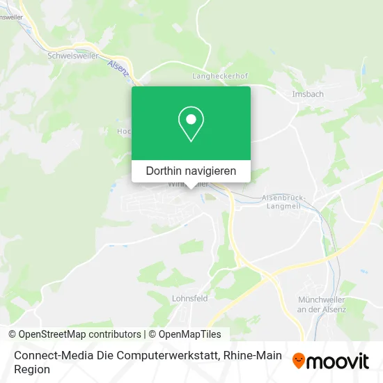 Connect-Media Die Computerwerkstatt Karte