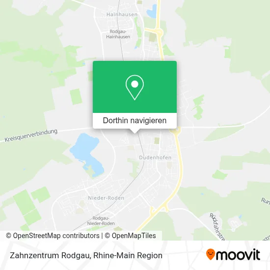 Zahnzentrum Rodgau Karte