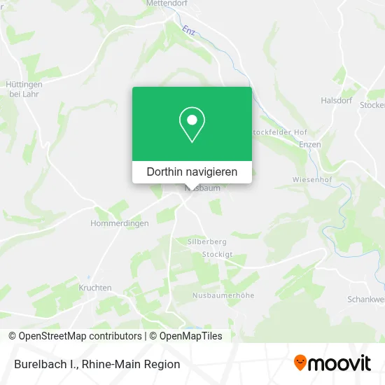 Burelbach I. Karte
