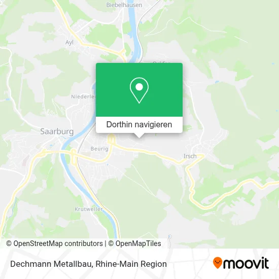 Dechmann Metallbau Karte