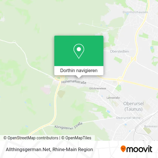 Allthingsgerman.Net Karte