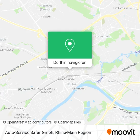 Auto-Service Safar Gmbh Karte