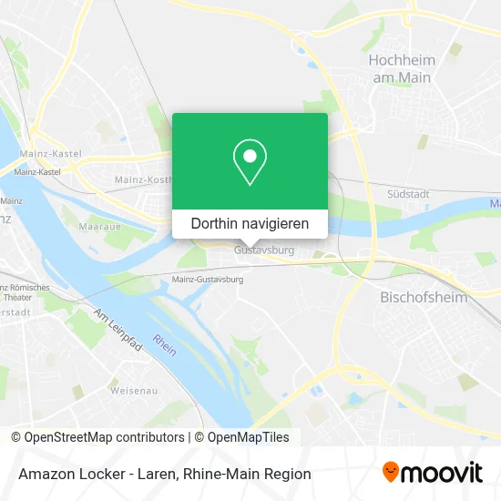 Amazon Locker - Laren Karte