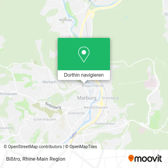 Bißtro Karte