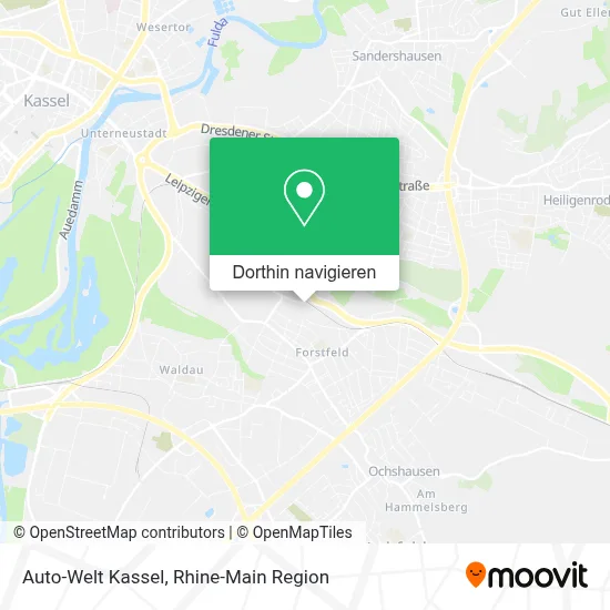 Auto-Welt Kassel Karte