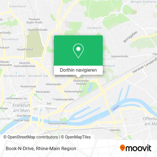 Book-N-Drive Karte
