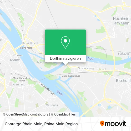 Contargo Rhein Main Karte