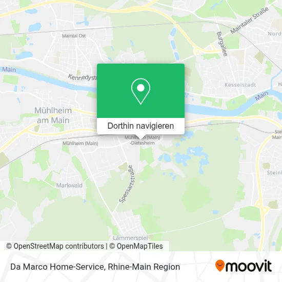 Da Marco Home-Service Karte