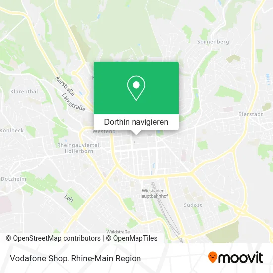 Vodafone Shop Karte
