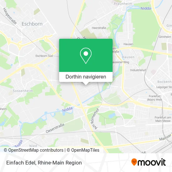 Einfach Edel Karte