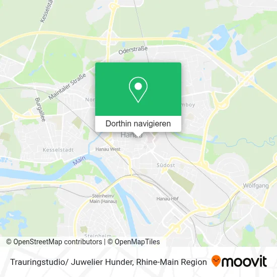 Trauringstudio/ Juwelier Hunder Karte