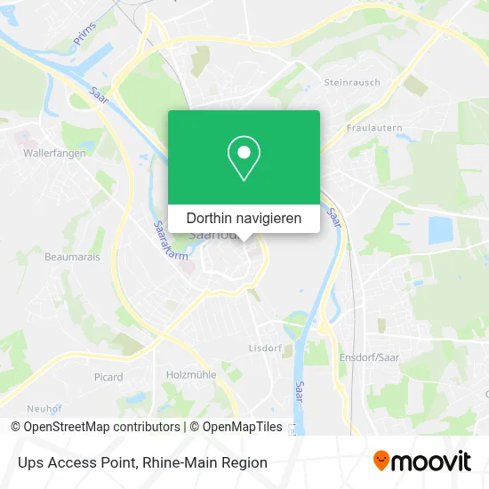 Ups Access Point Karte