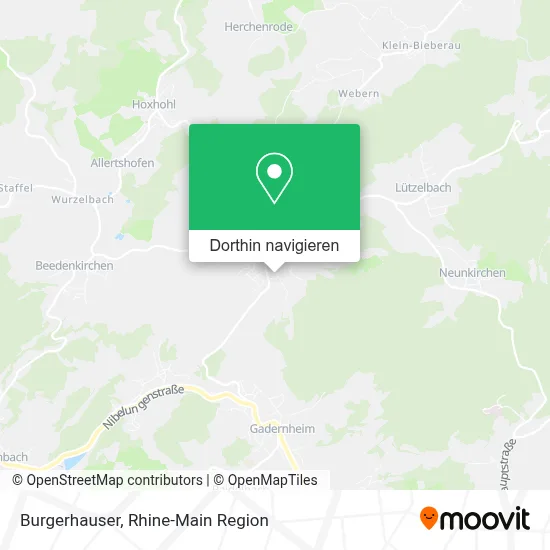 Burgerhauser Karte