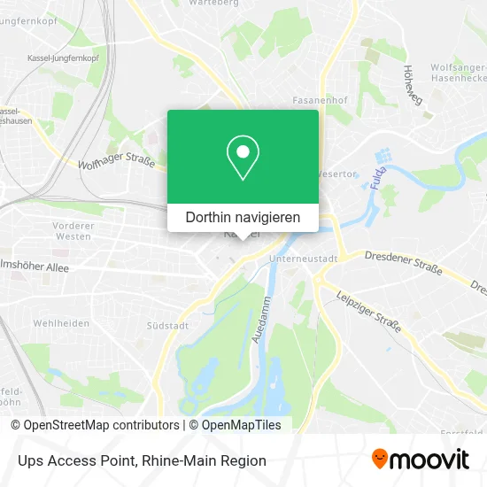 Ups Access Point Karte