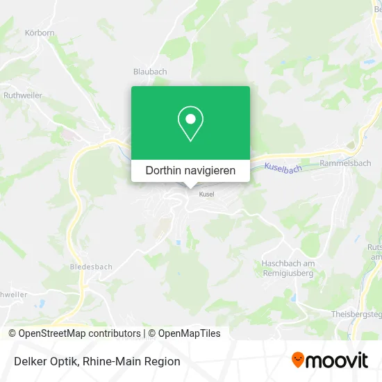 Delker Optik Karte