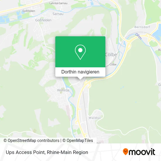 Ups Access Point Karte