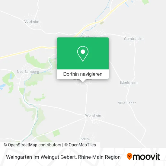 Weingarten Im Weingut Gebert Karte