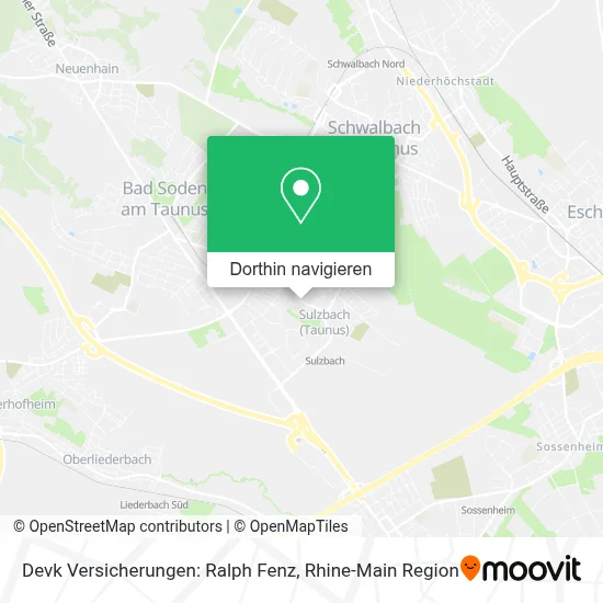 Devk Versicherungen: Ralph Fenz Karte