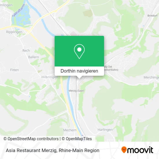 Asia Restaurant Merzig Karte