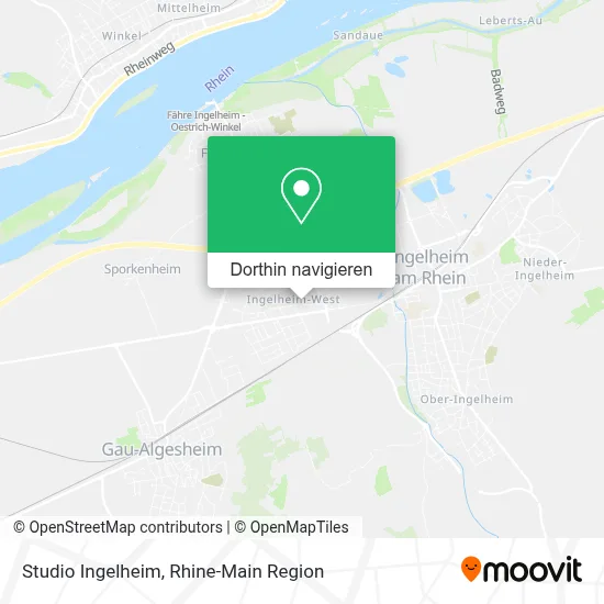 Studio Ingelheim Karte