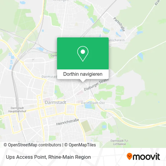 Ups Access Point Karte