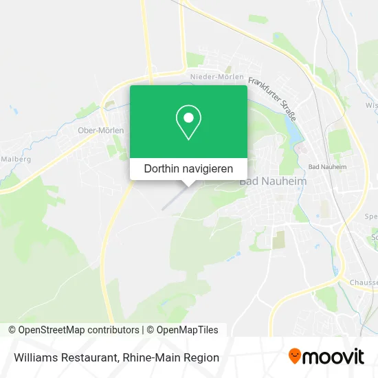 Williams Restaurant Karte