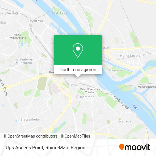 Ups Access Point Karte