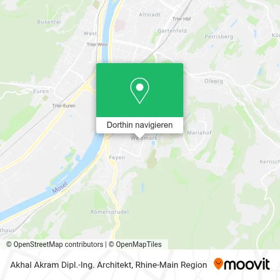 Akhal Akram Dipl.-Ing. Architekt Karte