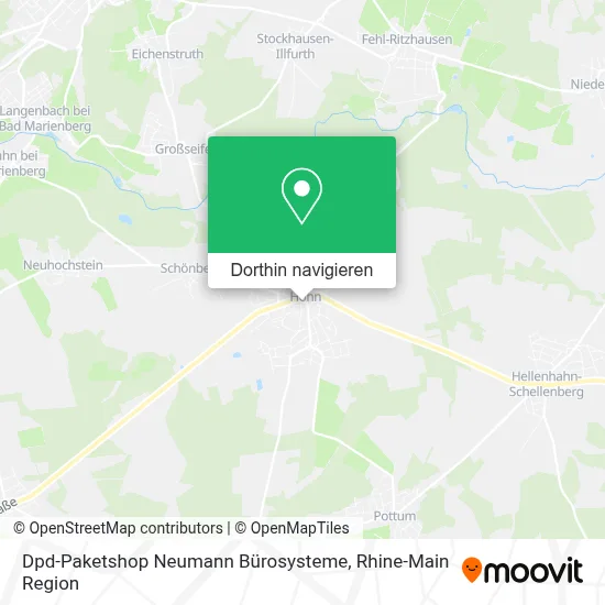 Dpd-Paketshop Neumann Bürosysteme Karte